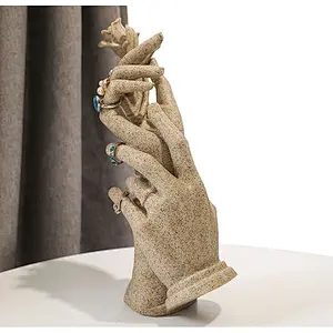 Jewelry rack storage hand model ring seat support wedding gift earrings frame Silicone Mold Jewelry Ring for ornament making