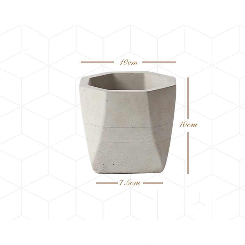S9173 Silicone Pot mold Concrete flower pot moulds custom design cement pot molds