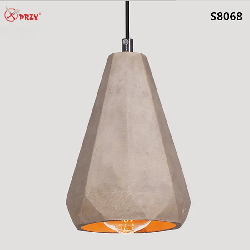 2017 new personality Cement Pendant Light silicone mold creative Bar Cafe Chandeliers silicone Molds (PRZY)