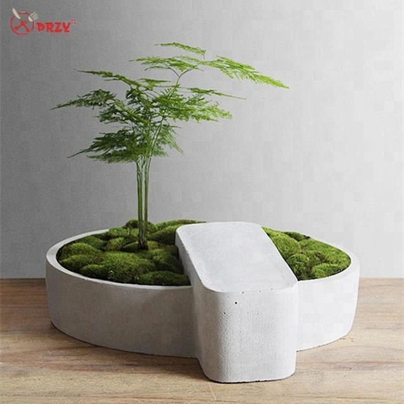 Nordic cement Succulent planter molds Concrete geometry Pen holder decoration silicone mould