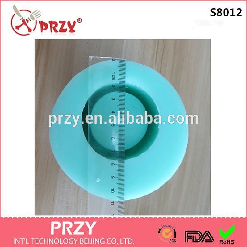 Creative dragonfly pattern Silicone vase molds concrete 3d candle pot silicone Mould