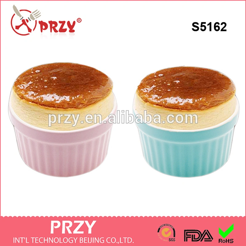 S5162 Ceramic bowl silicone mold Baking mold Pudding roasted cup Mold