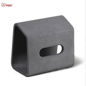 S8206 Concrete paper boxs mold silicone Restaurant Cement napkin box decorations Silicone molds