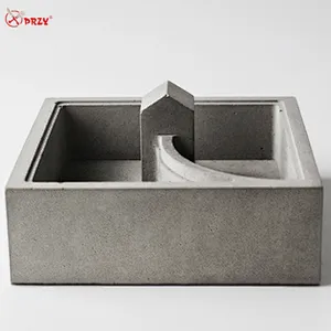 Przy concrete Silicone Mold muti-meat flower pots molds cement vase silicone Moulds