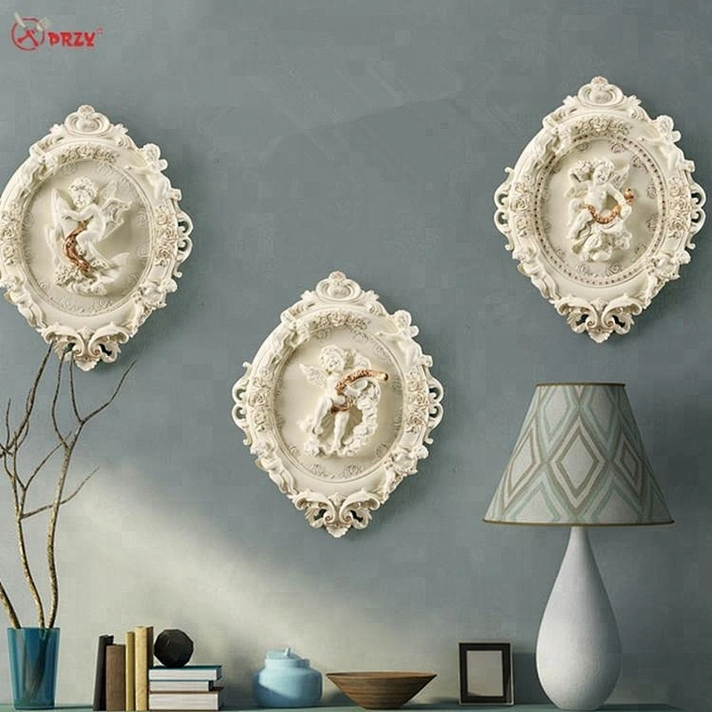 Bedroom Wall hanging Fondant Baby Frame decorations Molds silicone Angle wall ornaments mould