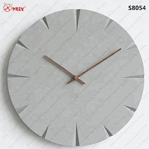 European style new Concrete wall Clock mold Silicone Cement hanging digital clock Wall Silicone Molds