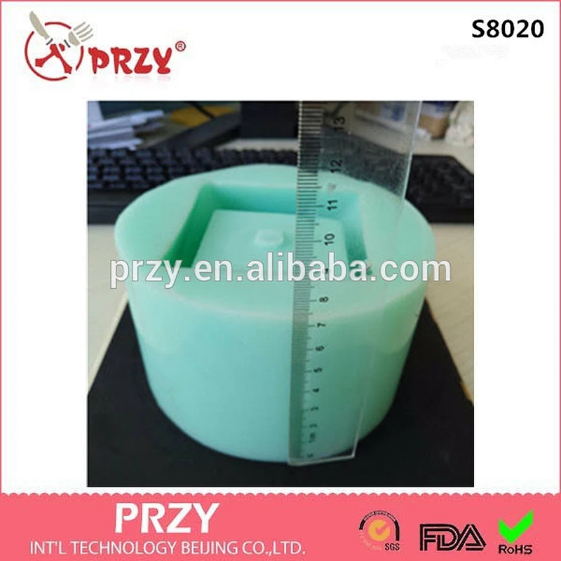 Special Style 3D concrete pot Mould 100% handmade silicone molds for concrete flower pots (PRZY)
