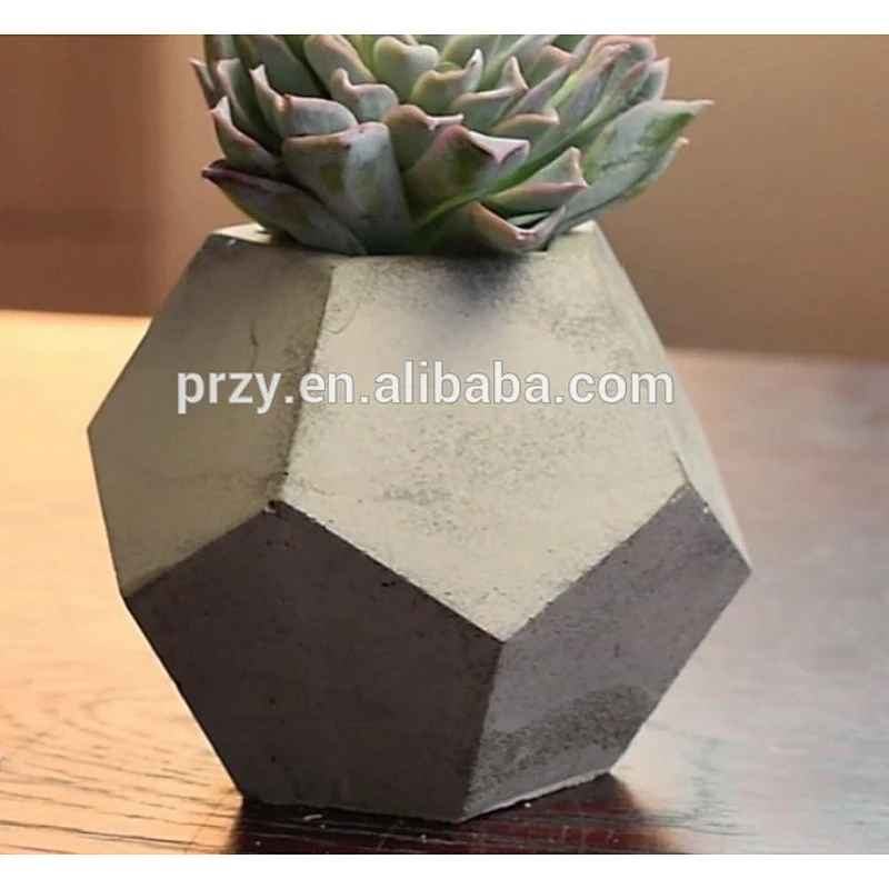 PRZY silicone molds 3d vase and planters molds for concrete silicone soap mold
