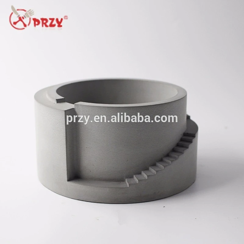 S8129 Concrete flower pot silicone molds przy 2018 new 3d cement silicone Vase Moulds