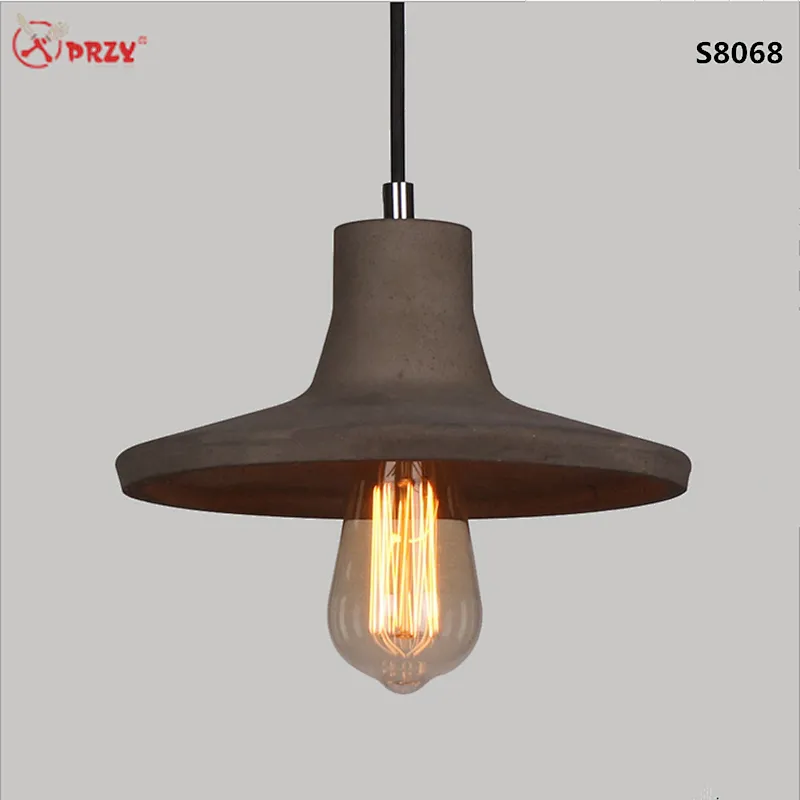 2017 new personality Cement Pendant Light silicone mold creative Bar Cafe Chandeliers silicone Molds (PRZY)