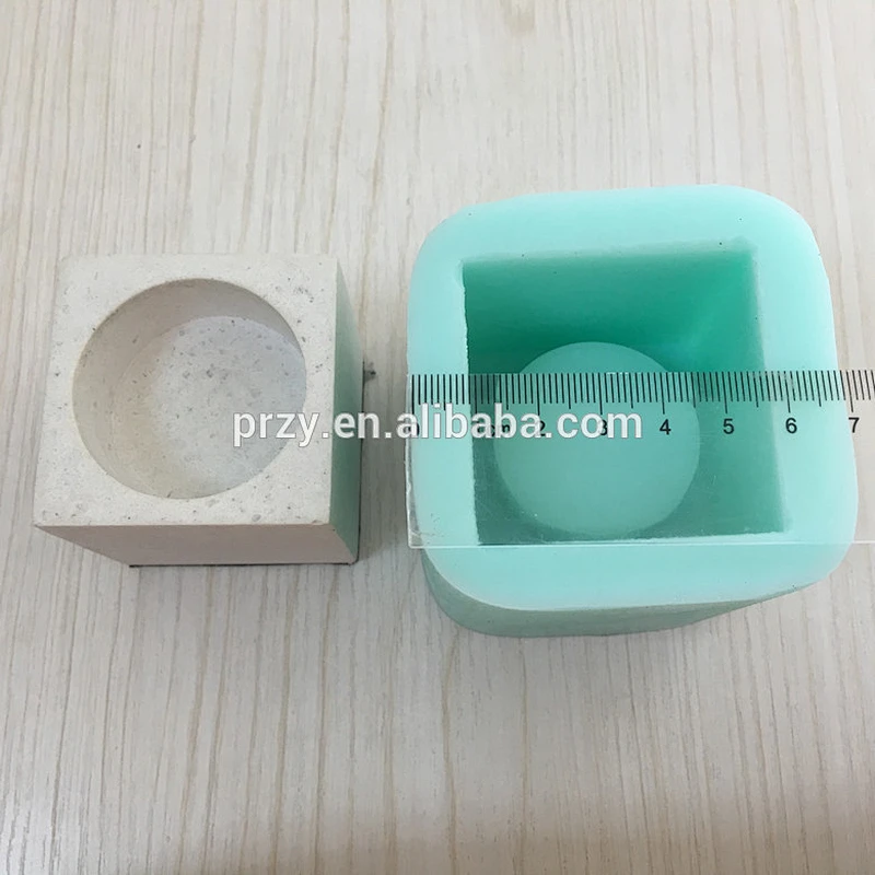S5137 Candlestick silicone mold for concrete silicone cement mold food grade silicone molds