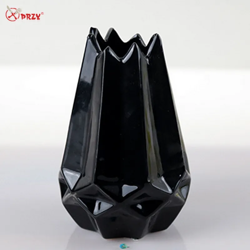 Nordic New creative Ceramic Vase Mold silicone Flower Pot crafts Silicone Molds from PRZY