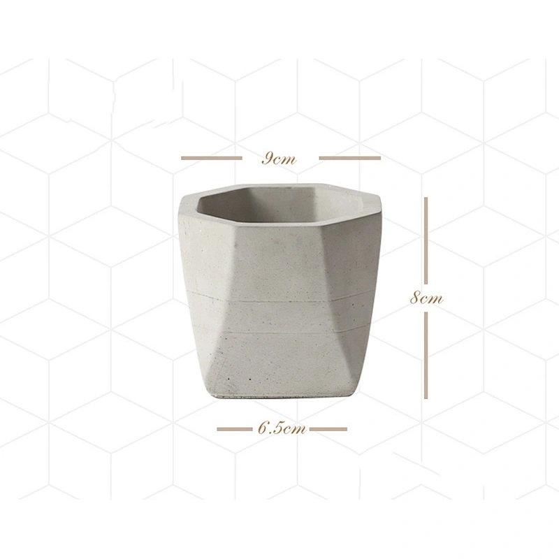 S9173 Silicone Pot mold Concrete flower pot moulds custom design cement pot molds