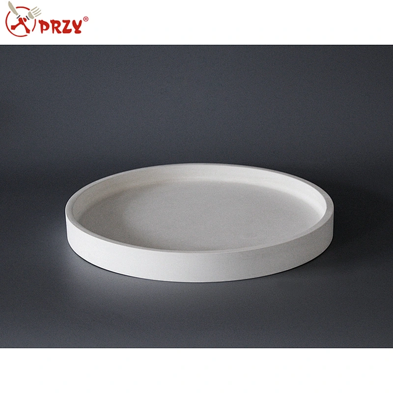 round shape cement tray silicone mold pallet silicone molds concrete tray moulds