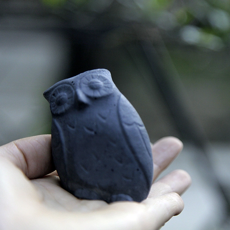 S9183 Oval concrete molds Paperweight owl mold Cement Home Furnishing office decoration silicone plaster mold for car decoration