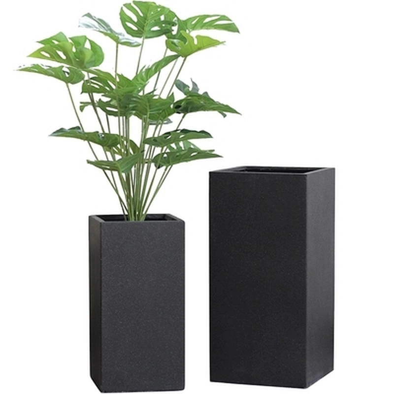 S9199 silicone concrete molds table decoration multi - flower pots cement geometric plants pots molds rectangle cement mold