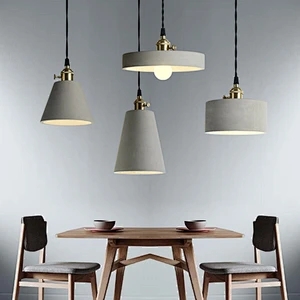 Nordic creative Cement lampshade Mould Retro bar coffee house Concrete small chandelier Silicone molds