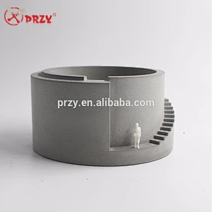 S8129 Concrete flower pot silicone molds przy 2018 new 3d cement silicone Vase Moulds