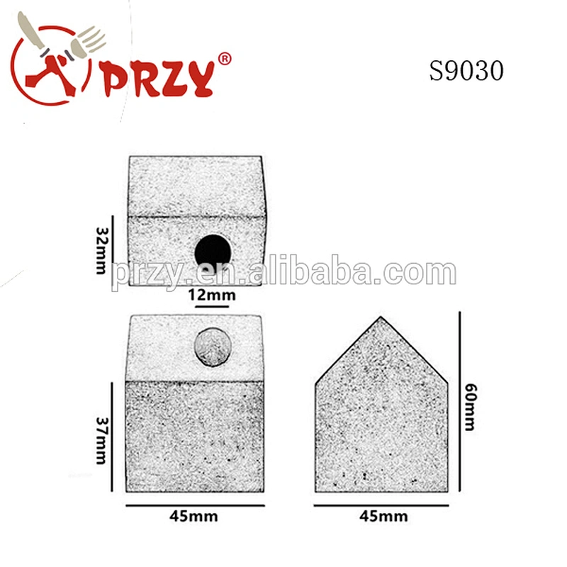 S9030 silicone mold concrete cement pen holder paper small house shape molds office desk decoration cement life supplies mould