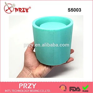 Cylindrical Planter Mold silicone mould vase mold