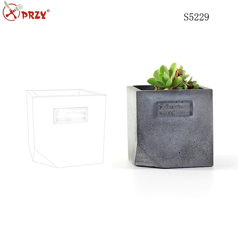 Creative plants mold silicone mold for concrete silicone vase mold