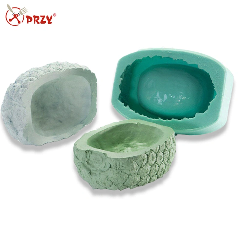 pineapple shape tray mold silicone molds for vase silicone planter mold