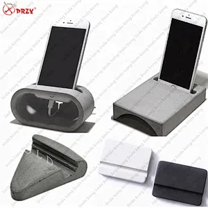 Noric styles simple Cement silicone desktop decoration Mold 3d DIY handmade Phone Stand holder silicone Molds