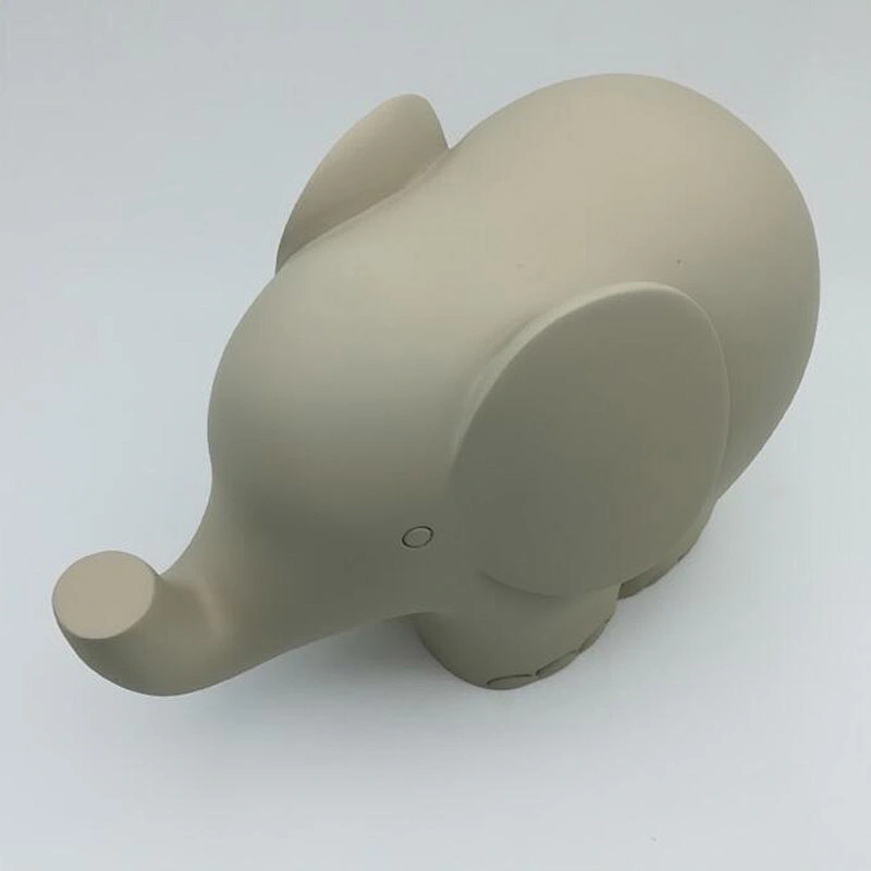 S9178 elephant shaped concete paperweight mold silicone candle molds Desktop decoration concrete molds