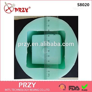 Special Style 3D concrete pot Mould 100% handmade silicone molds for concrete flower pots (PRZY)