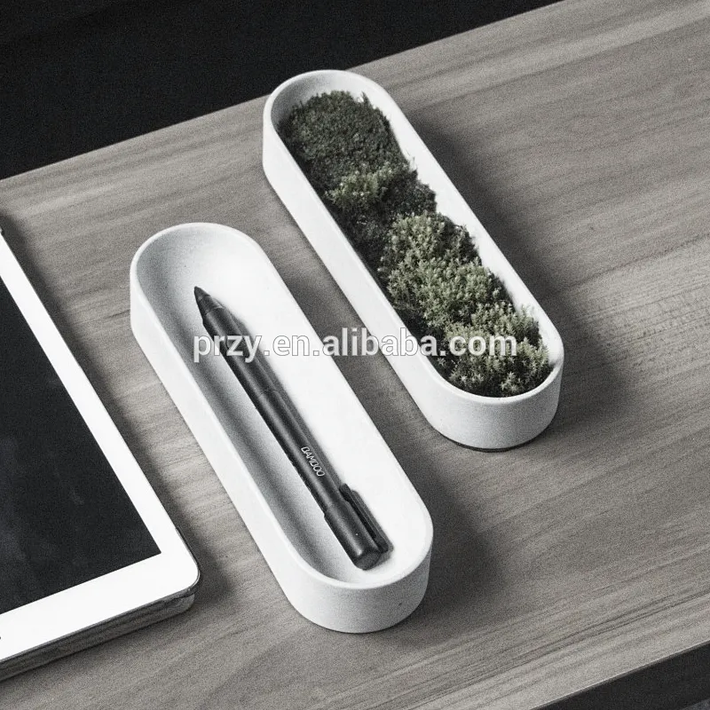 S9154 Silicone concrete holder molds DIY pen holder molds multifunctional desktop storage container creative ornaments