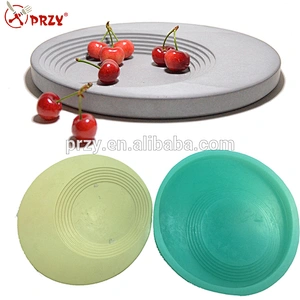 Fruit plate silicone mold concrete Decorations mold whole sell silicone molds PRZY
