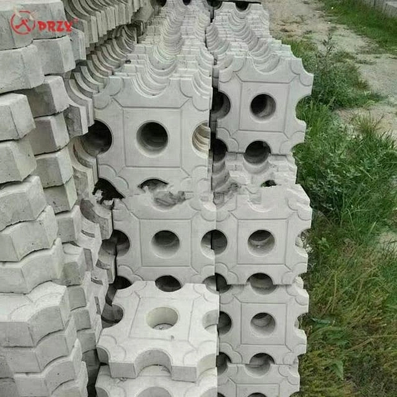 Garden Courtyard Pavement Tile Mold plastic Cement Grass Brick molds Plastic Mould Lawn Brick Molds