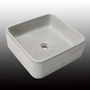 Square sink mold bathroom pot molds concrete sink craft moulds Wash Basin silicone mould with wooden frame
