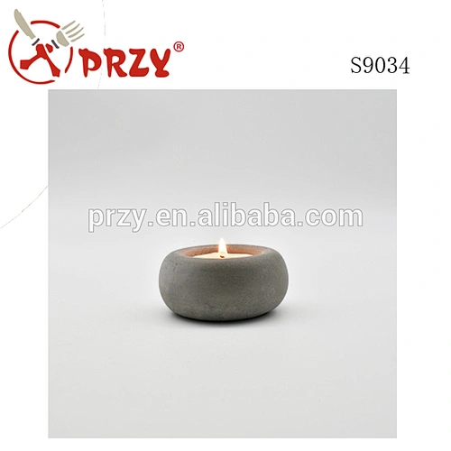 S9034 silicone mold Concrete molds apple candlestick home crafts decorations cement holder mold