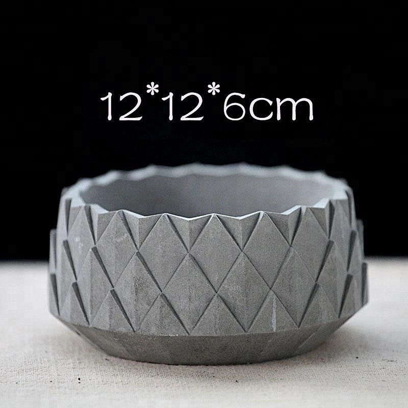 S9174 pineapple pattern silicone concrete moulds flower pot molds DIY craft moulds