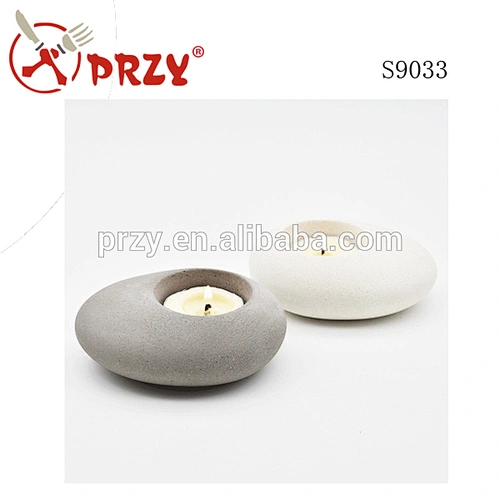 S9033 silicone mold Concrete clay Cobblestone shape candlestick silicone concrete molds candle holder home crafts decorations