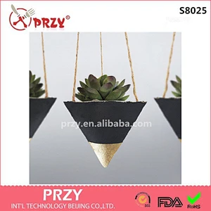 creative christmas decorative silicone mini concrete flower pot mold hanging vase silicone molds concrete planter