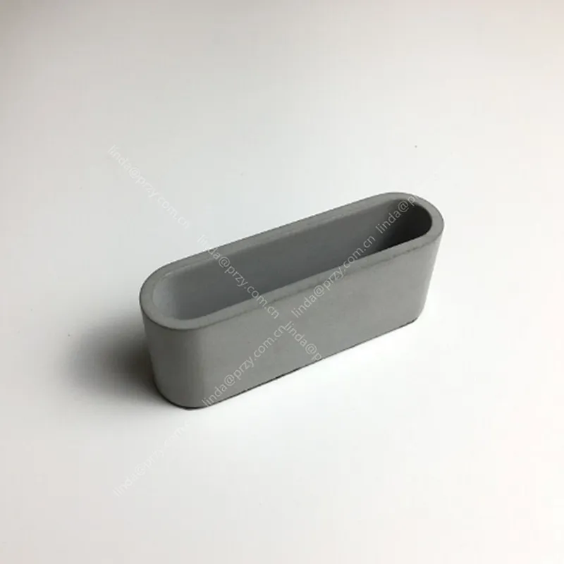 PRZY Concrete pen holder mould Desk decoration mold Silicone Cement business card holder Molds