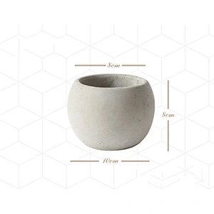 S9173 Silicone Pot mold Concrete flower pot moulds custom design cement pot molds