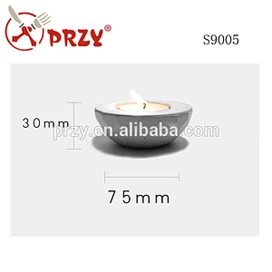 S9005 Candlestick mold concrete craft moulds DIY small decoration molds concrete candle holder molds