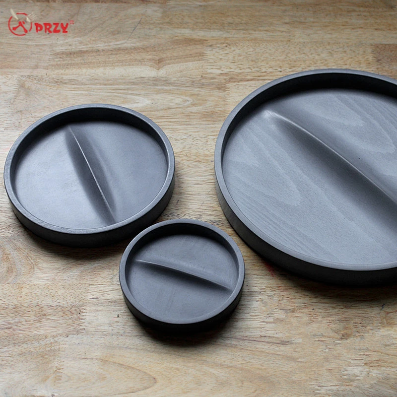 Concrete Nordic jewelry plate mould Makeup dish mold silicone Fruit tray forms Cement Home decoration moulds