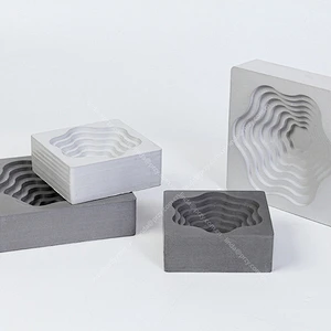 New Cement storage Mould Home ashtray decoration Molds Concrete planter silicone molds