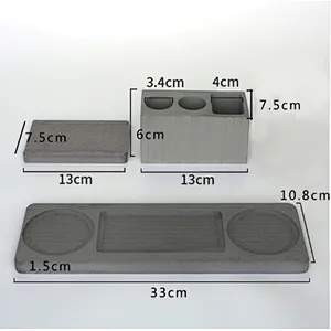 Bathroom the bathroom receives three sets of cement pendulum parts silicone mold receive pallet silicone molds