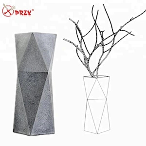 Noric original geometry cement planters mold DIY office Crafts mould Pen holder silicone molds