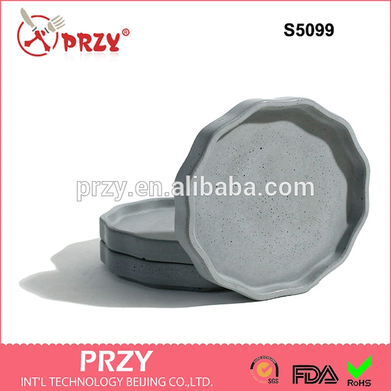 S5099 Irregular concrete plate mold silicone molds food grade mold