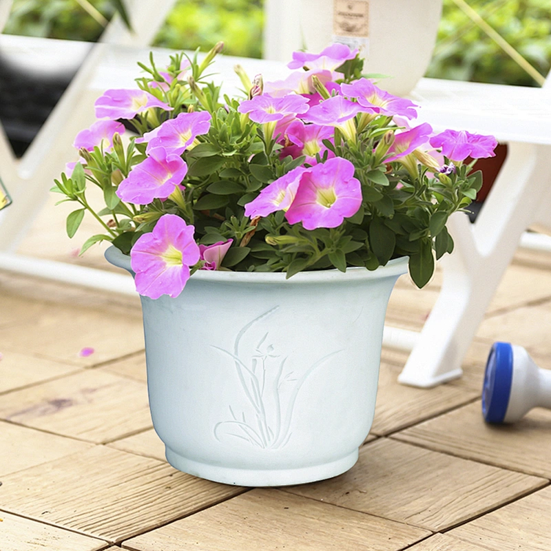 New super large Resin flowerpot Molds Silica handmade custom Cement Planter office decorations silicone Mould