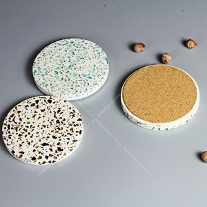 2018 new Silicone coaster mold Teacup mat molds silicone concrete mould