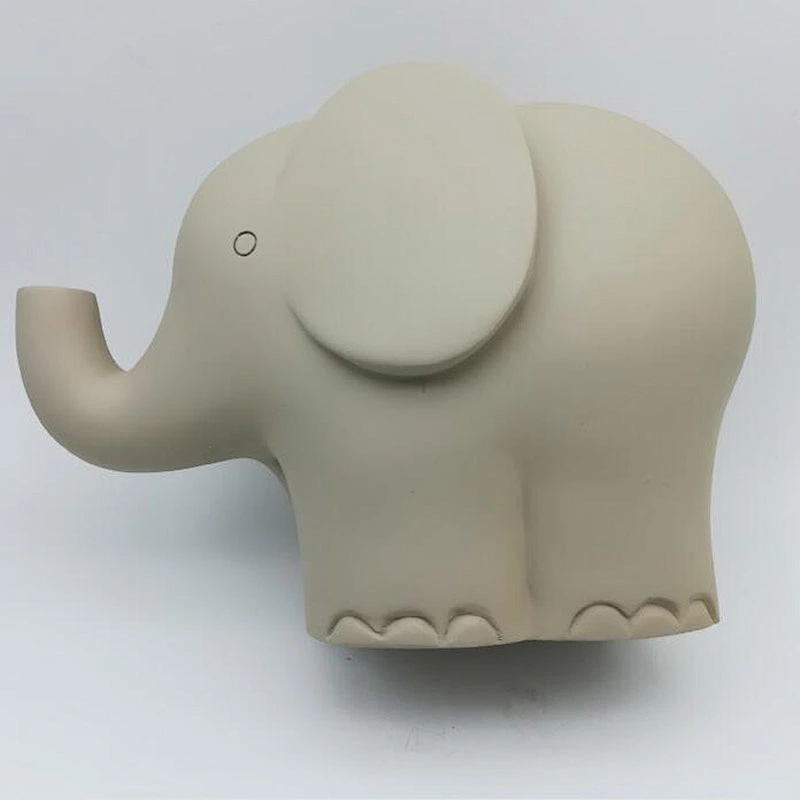 S9178 elephant shaped concete paperweight mold silicone candle molds Desktop decoration concrete molds