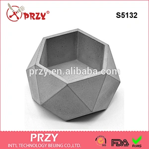 S5132 silicone concrete mold silicone geometric vase mold silicone molds for concrete