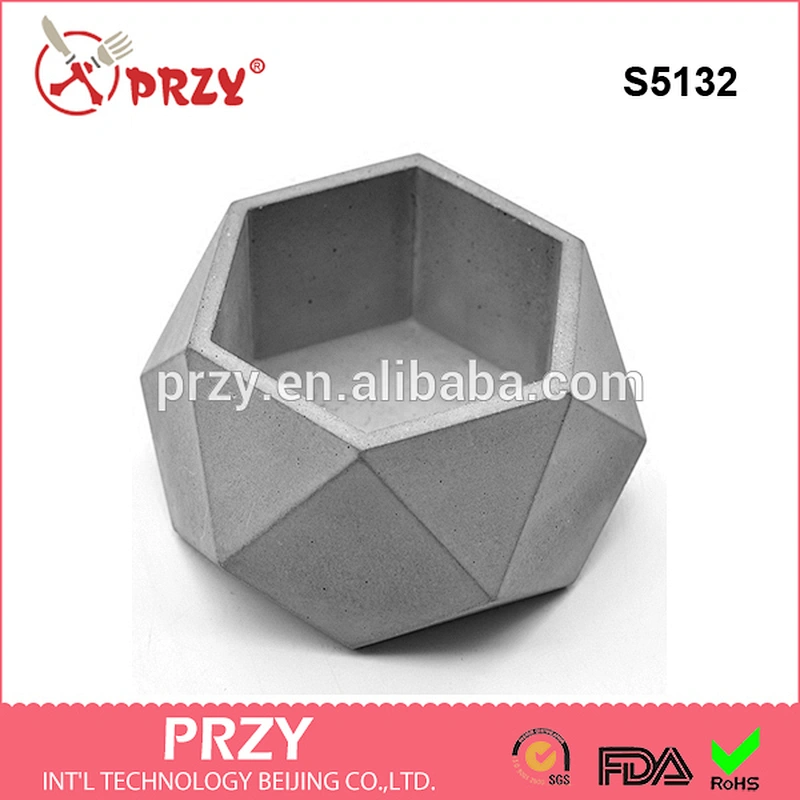 S5132 silicone concrete mold silicone geometric vase mold silicone molds for concrete
